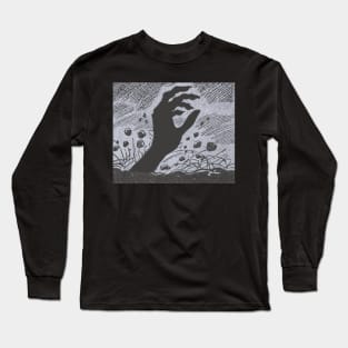 Hand rising from the grave Long Sleeve T-Shirt